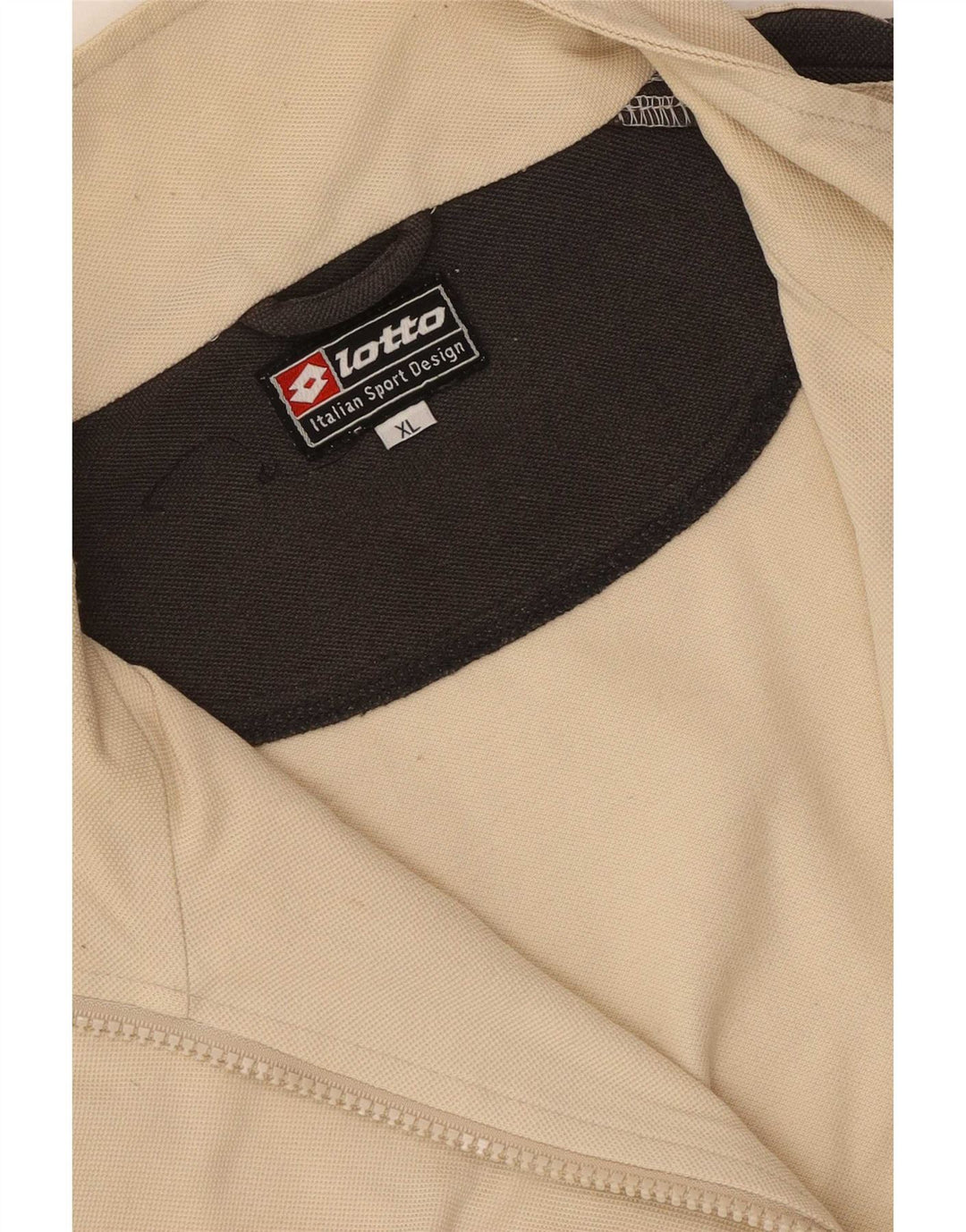 Lotto Veste de Survêtement Homme XL Beige Colorblock