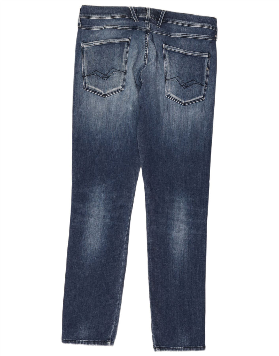REPLAY Jean Slim Femme W34 L31 Bleu Marine