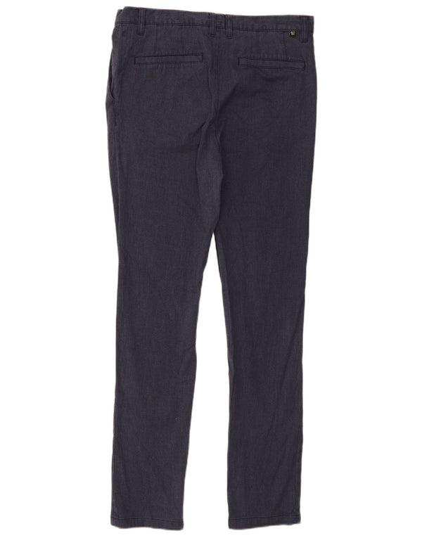 Ted Baker Pantalon Chino Slim Homme W30 L31 Bleu Marine Polyester
