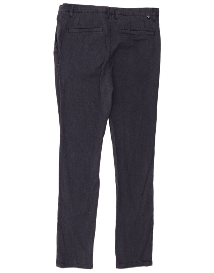 Ted Baker Pantalon Chino Slim Homme W30 L31 Bleu Marine Polyester