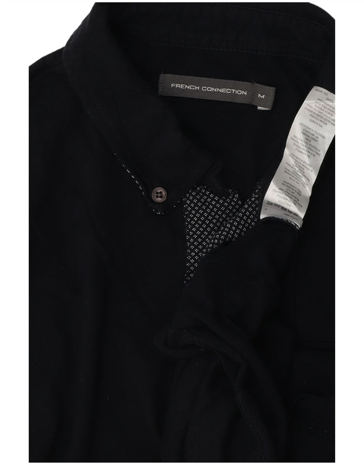 French Connection Polo Homme Bleu Marine Moyen Coton