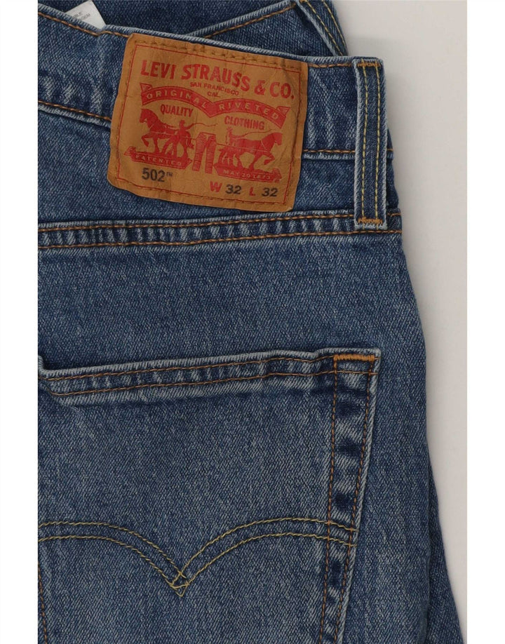 Levi's Jean 502 Tapered Homme Bleu Coton W32 L32