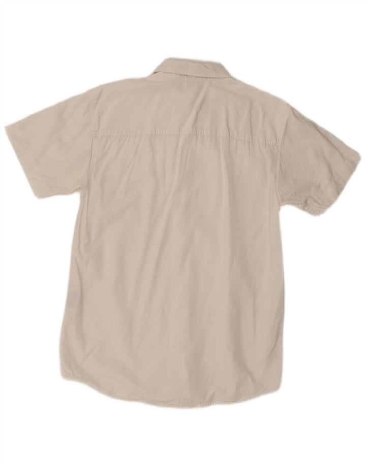 Levi's Chemise à Manches Courtes Homme Petit Blanc Coton