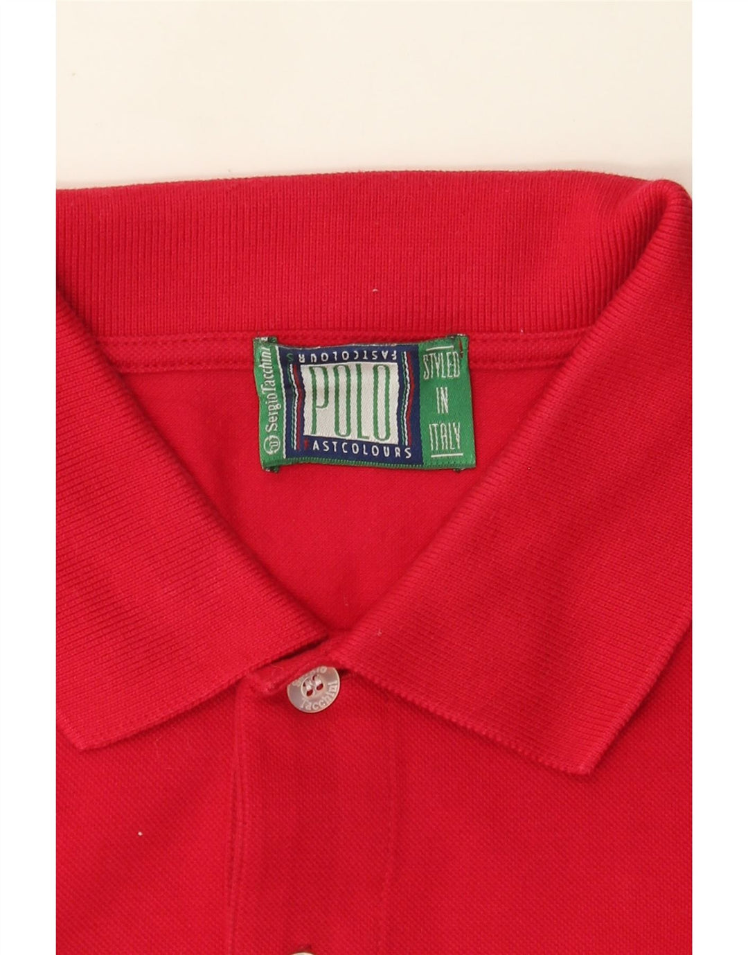 Sergio Tacchini Polo Homme Grand Rouge