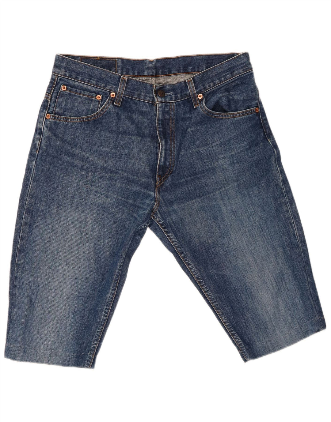Levi's Short en Jean 516 W32 Homme Bleu Moyen Coton