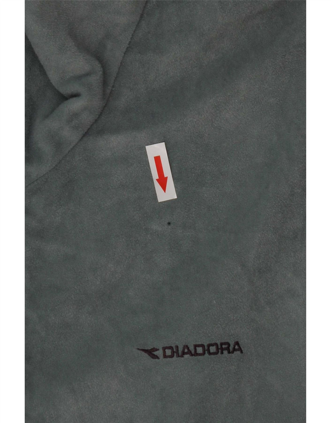 Diadora Veste de survêtement en velours pour hommes UK 44 2XL Bleu Polyester