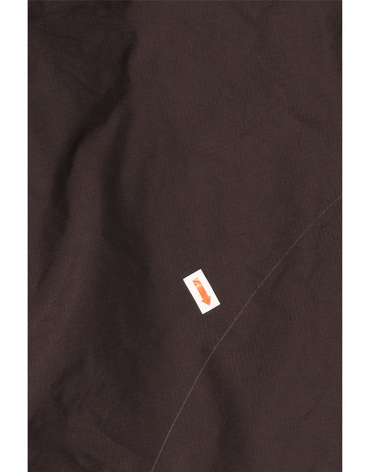 SUPERDRY Veste coupe-vent à capuche surdimensionnée pour femme UK 10 Small Marron