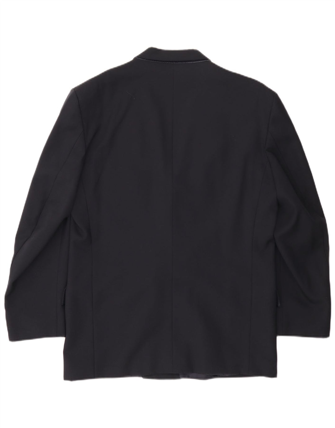 COLES Veste blazer à double boutonnage coupe régulière pour homme UK 40 Large Bleu marine