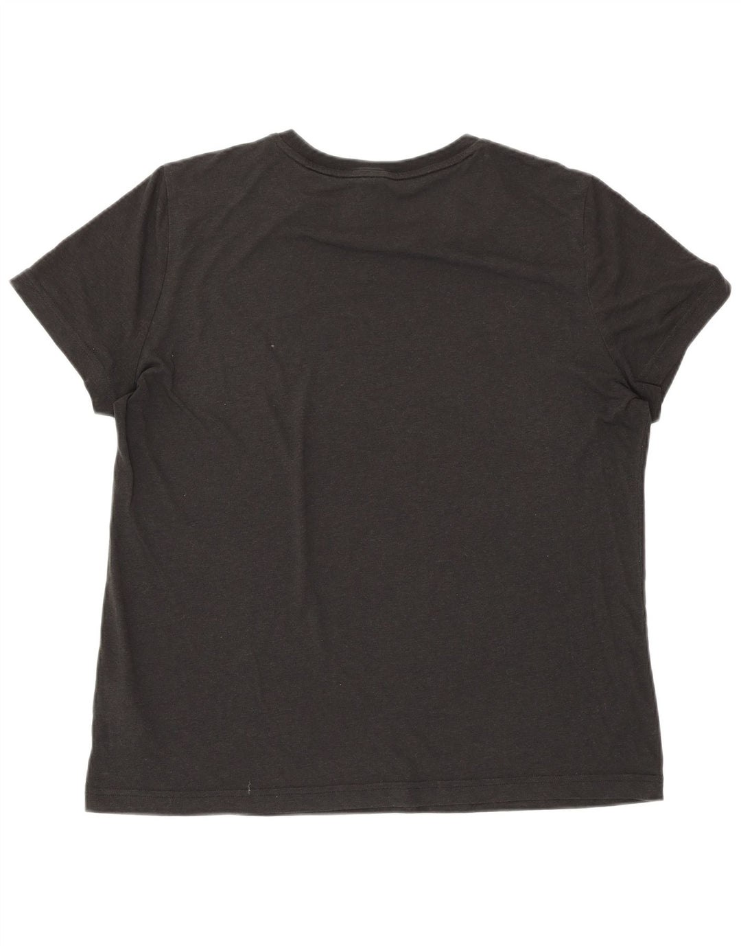 ADIDAS T-shirt graphique pour femme UK 20/22 XL Noir Coton