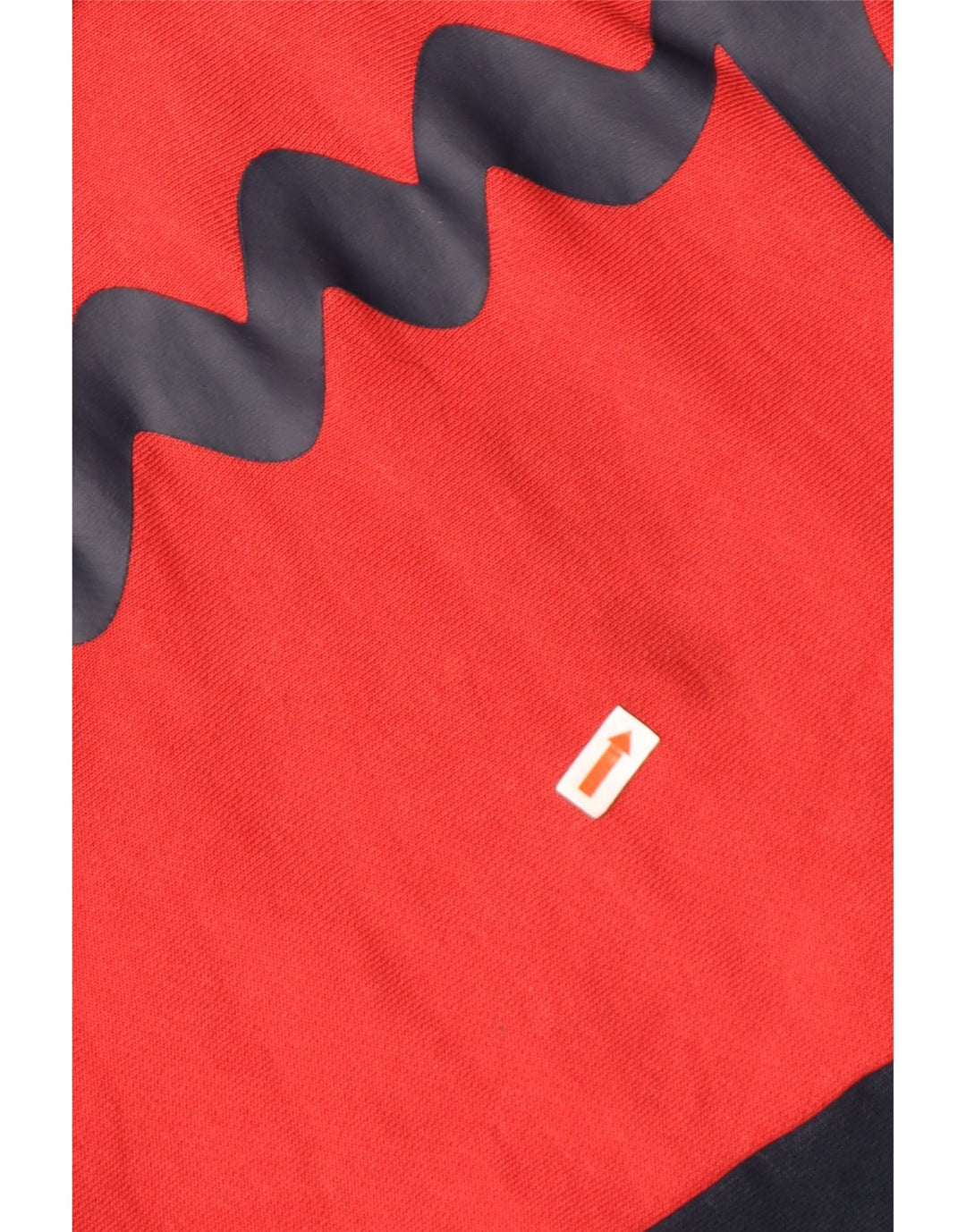 CHAMPION Pull à capuche graphique pour femme UK 16 Grand colorblock rouge