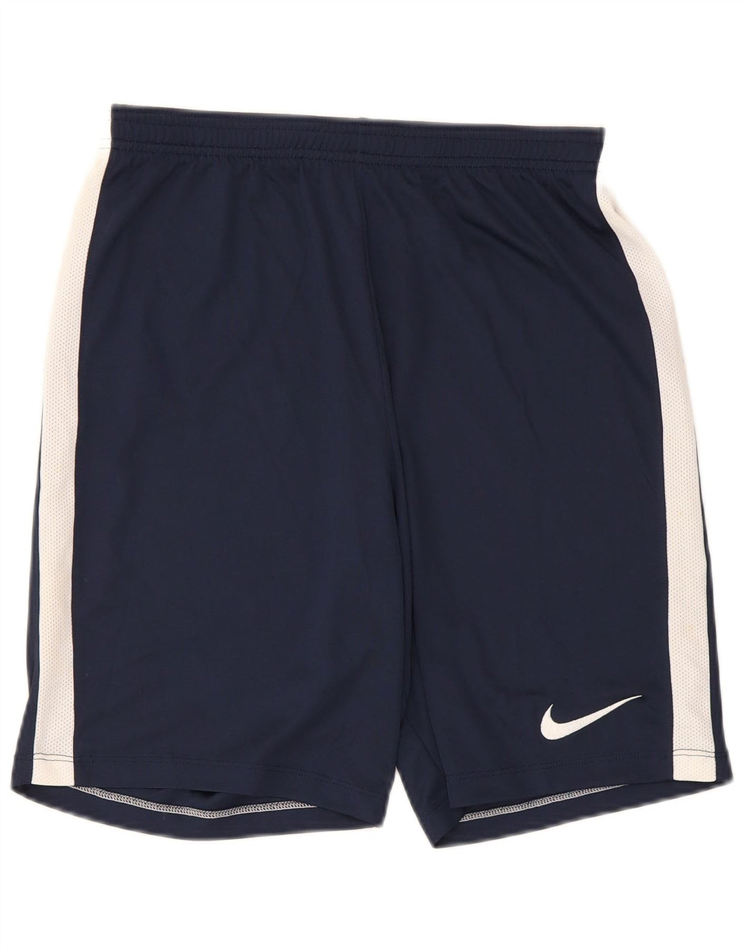 Nike Short de Sport Dri Fit Homme Bleu Marine Moyen Colorblock