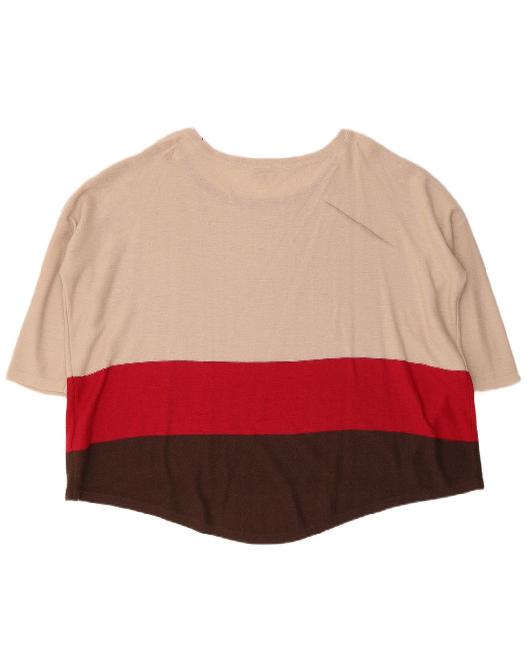 PHASE EIGHT Pull surdimensionné à col bateau pour femme UK 12 Beige moyen