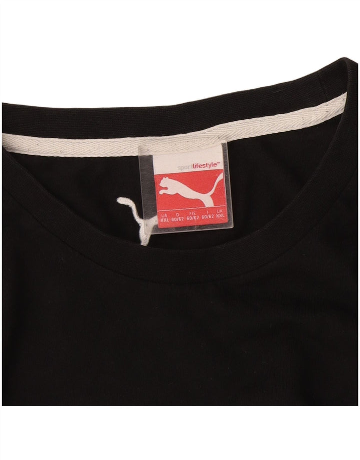Puma T-shirt graphique pour homme 2XL Noir