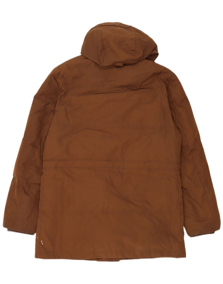 Marks & Spencer Veste matelassée à capuche Blue Harbor pour homme UK 38 Marron moyen