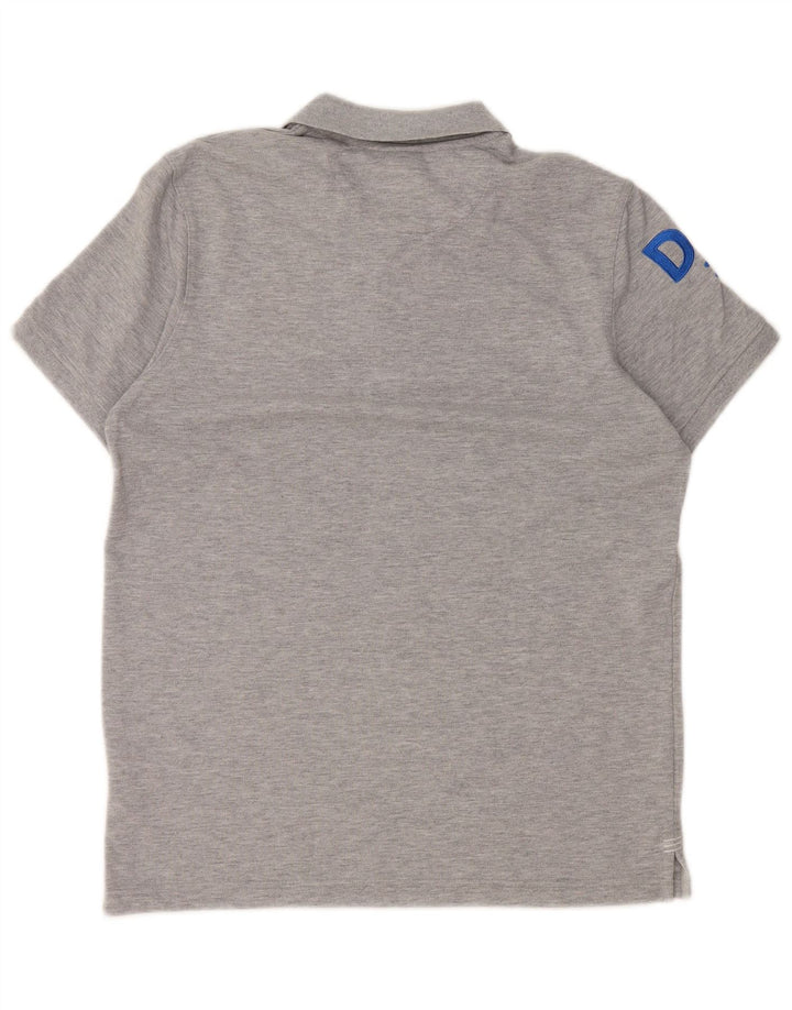 Canterbury Polo Graphique Homme Petit Gris Coton