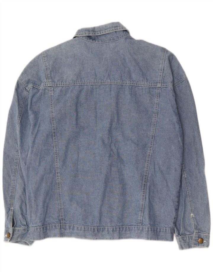 Casucci Veste en Jean Femme IT 42 Bleu Moyen Coton