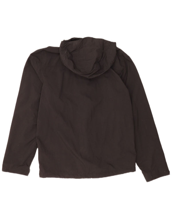 The North Face Veste de pluie à capuche pour homme UK 36 Petit nylon noir