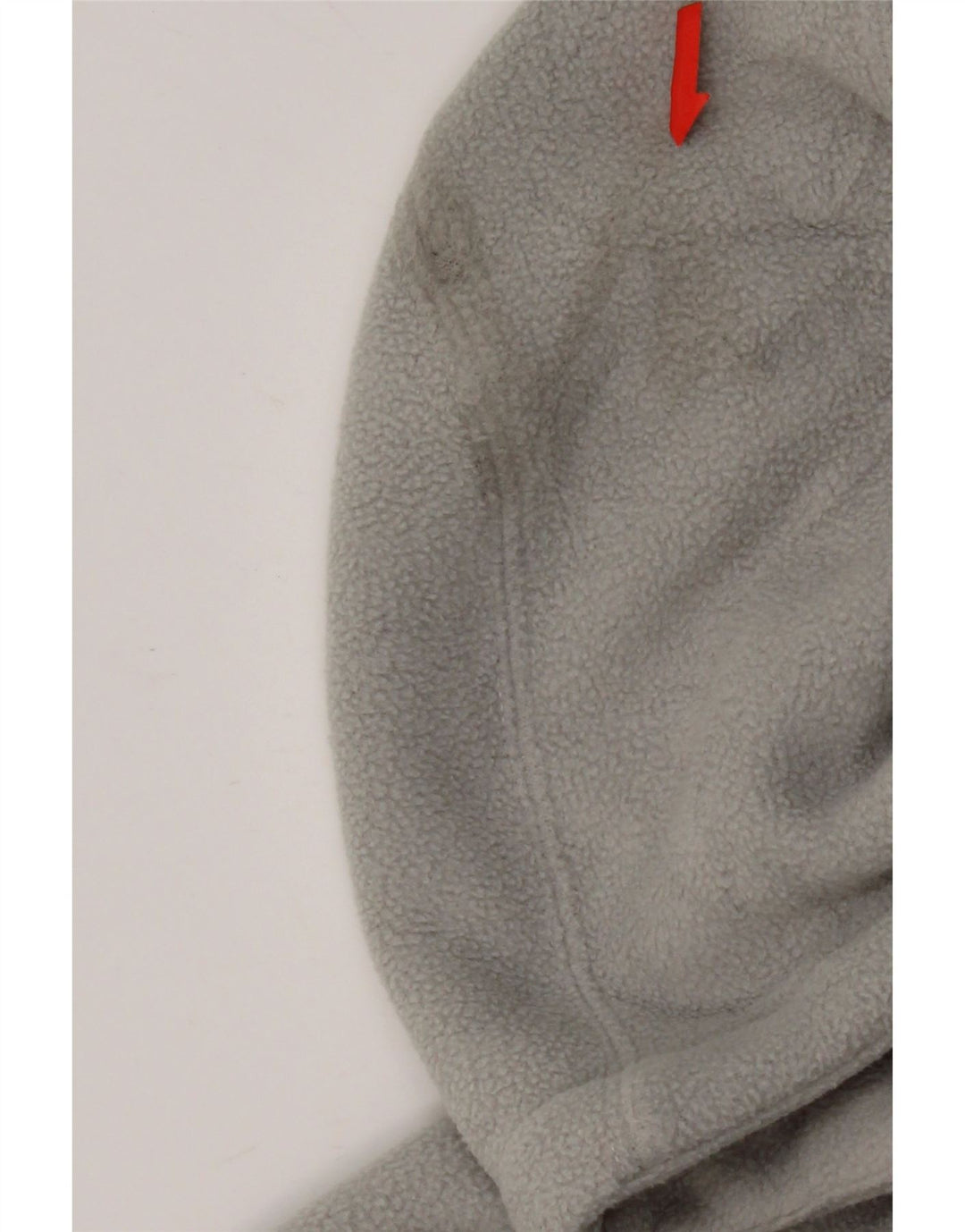 Reebok Veste polaire à capuche pour homme UK 42 XL Gris Polyester