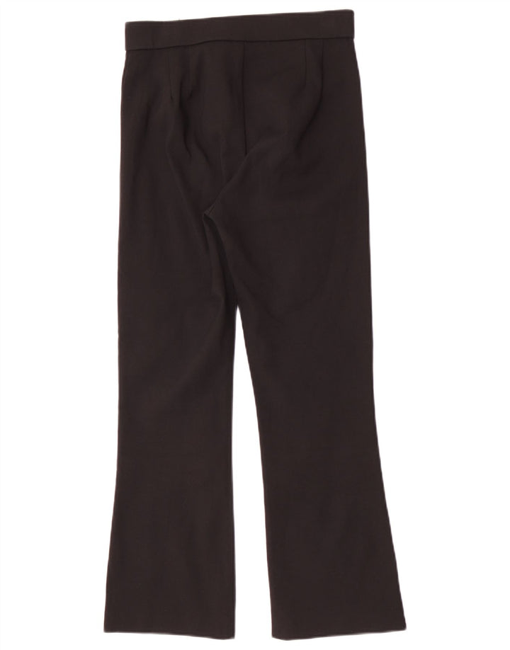 Zara Pantalon décontracté bootcut pour femme Petit W26 L25 Noir
