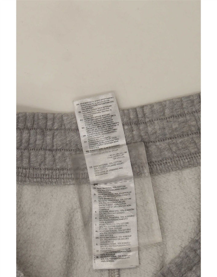 Reebok Short de Sport Homme 2XL Gris Moucheté Coton
