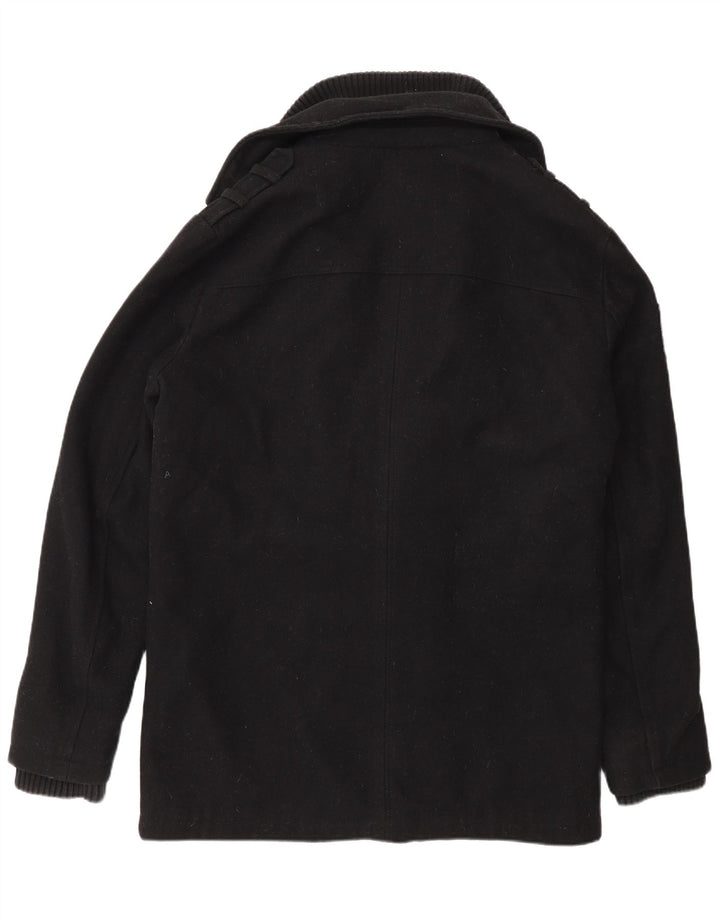 Jack & Jones Caban Homme UK 40 Large Laine Noire