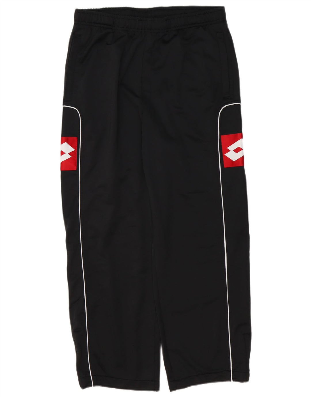 Lotto Pantalon De Survêtement Graphique Homme Noir Moyen Polyester Colorblock