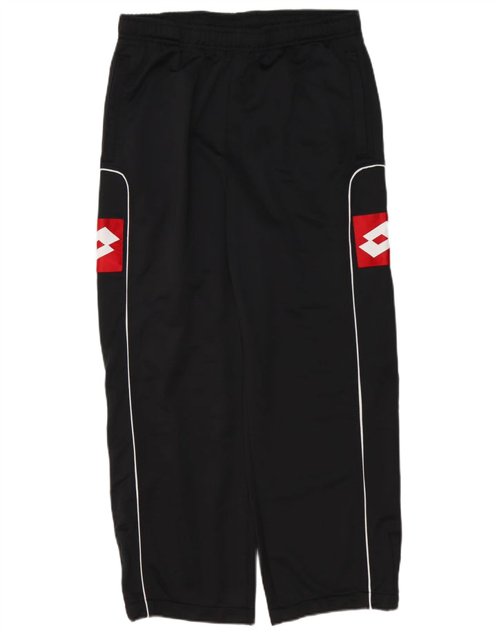 Lotto Pantalon De Survêtement Graphique Homme Noir Moyen Polyester Colorblock