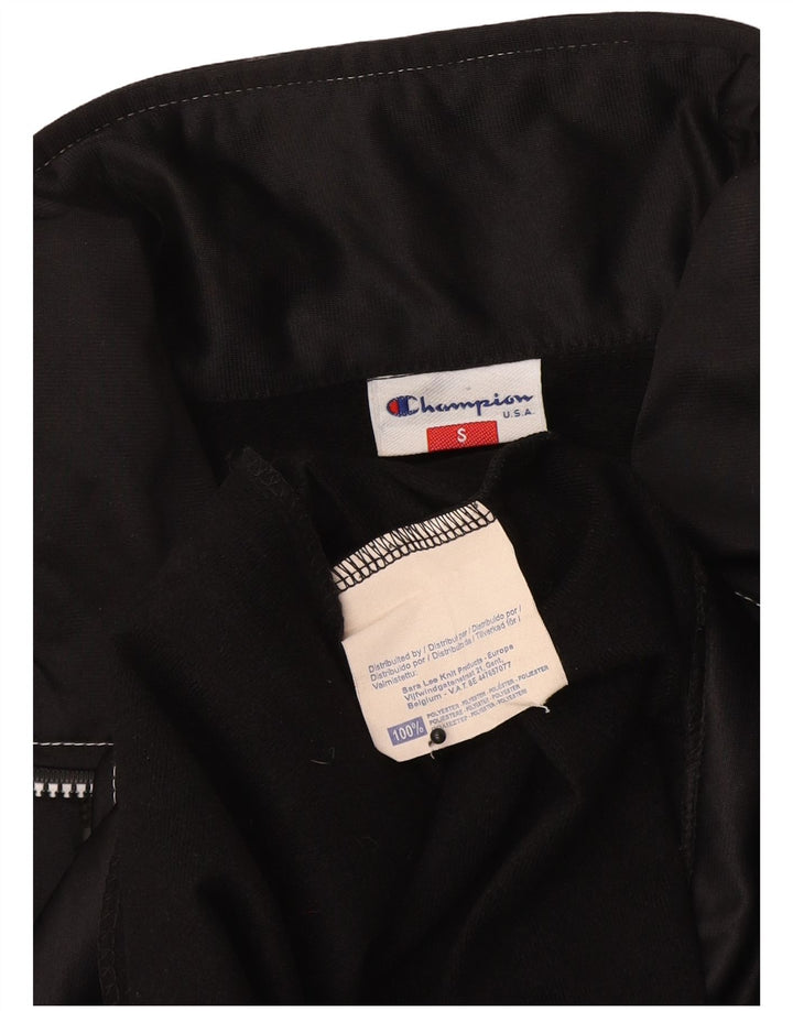 Champion Veste de survêtement graphique pour homme Petit noir Polyester