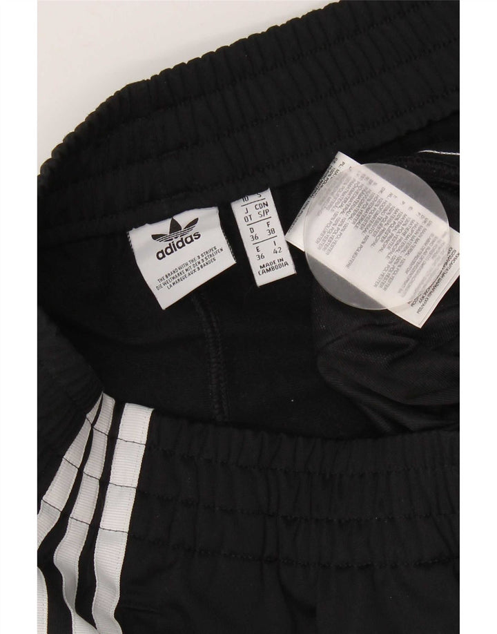 Adidas Short de sport pour femme UK 10 Petit Noir Polyester