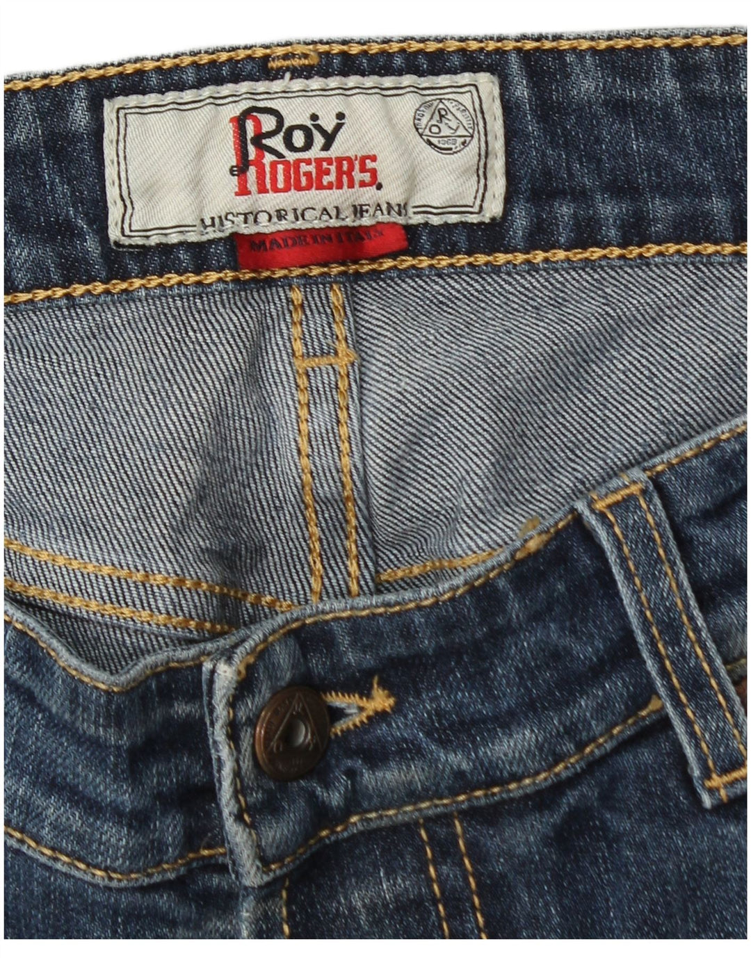 Roy Rogers Jean Slim Homme W32 L27 Bleu