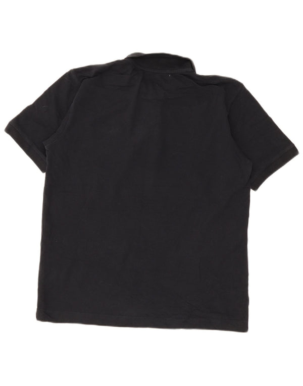Kappa Polo Homme Noir Moyen Coton