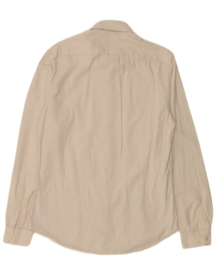 Zara Chemise Coupe Relax Homme Blanc Cassé Moyen