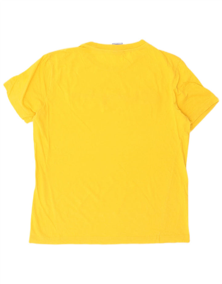 Champion T-Shirt Graphique Homme Jaune Moyen