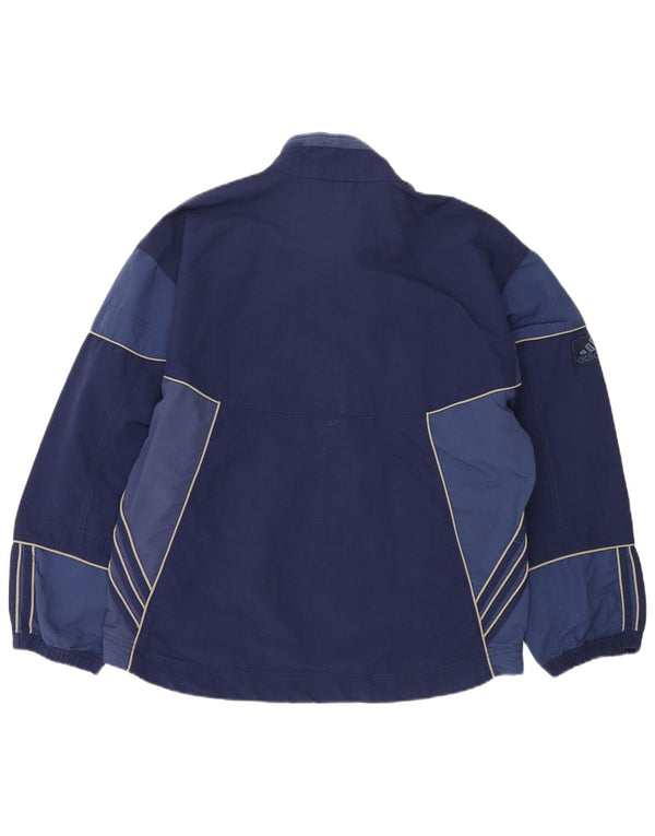 Adidas Veste de survêtement pour homme UK 38/40 Bleu marine moyen Colourblock
