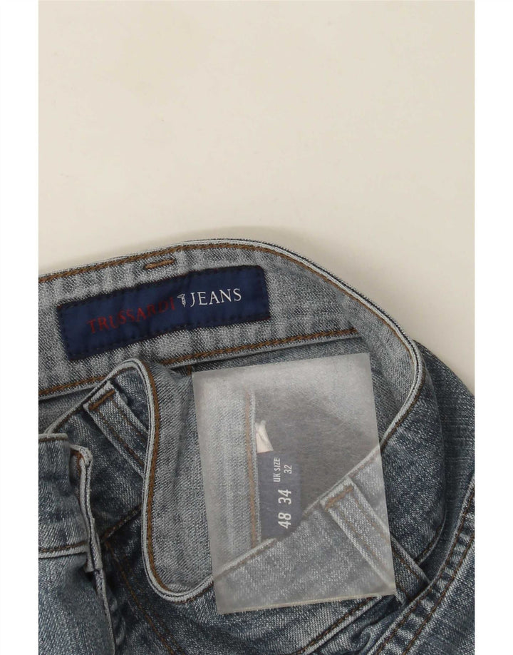 Femme Trussardi Jean Droit W32 L32 Bleu