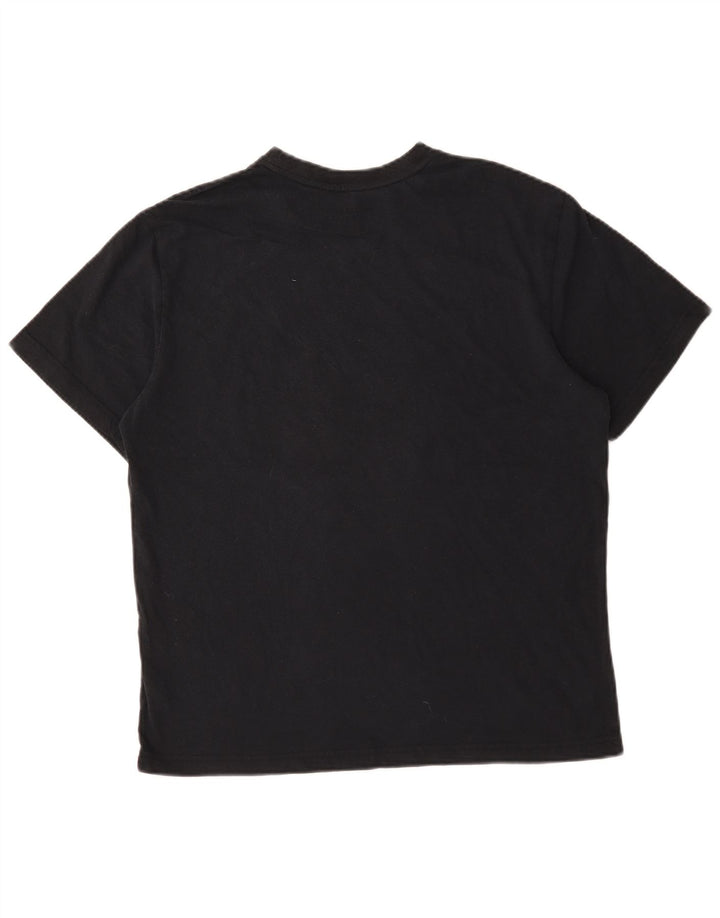 Reebok T-Shirt Graphique Homme Grand Noir Coton