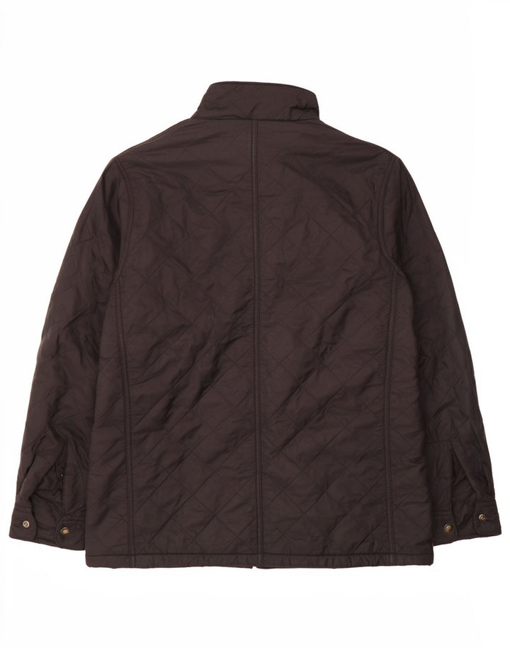 Barbour Veste matelassée pour homme UK 42 XL Noir Polyamide