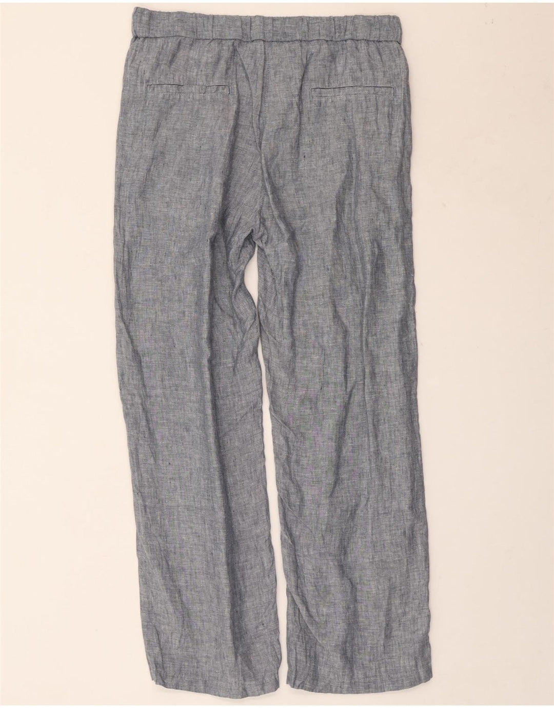 Dack's Pantalon Chino à Jambes Larges pour Femme Petit W30 L27 Bleu