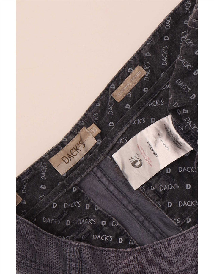 Dack's Short cargo pour homme IT 50 Large W34 Bleu marine en coton à pois