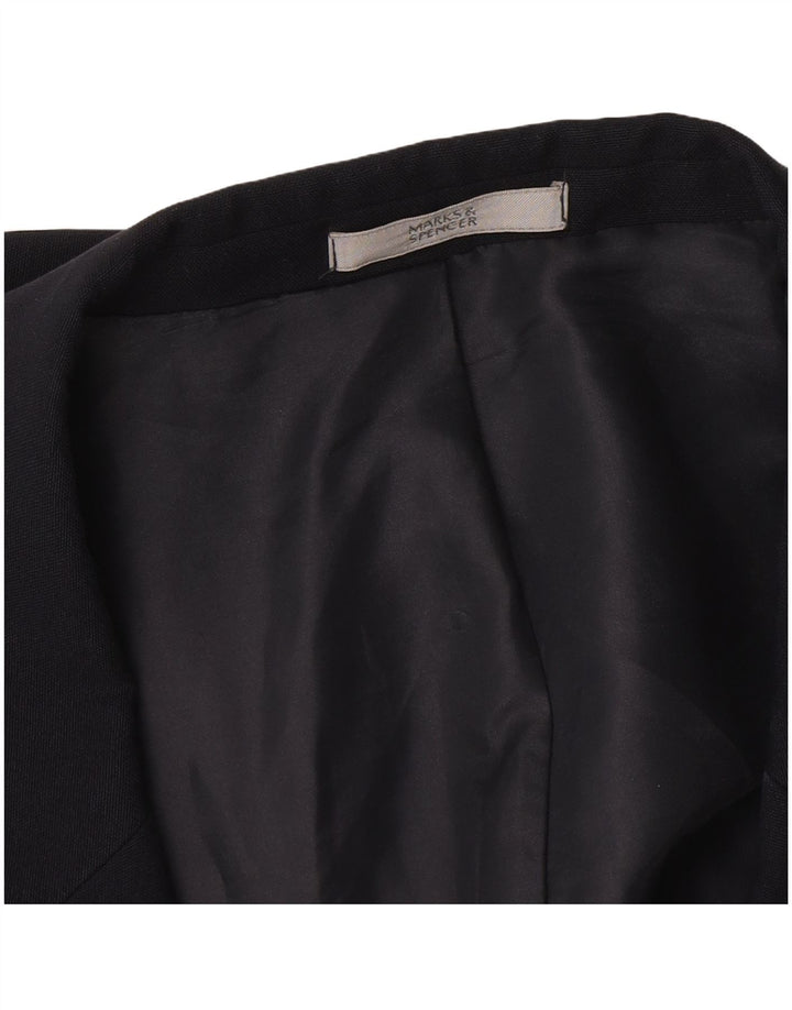 Marks & Spencer Veste blazer à 2 boutons pour homme UK 38 Bleu marine moyen