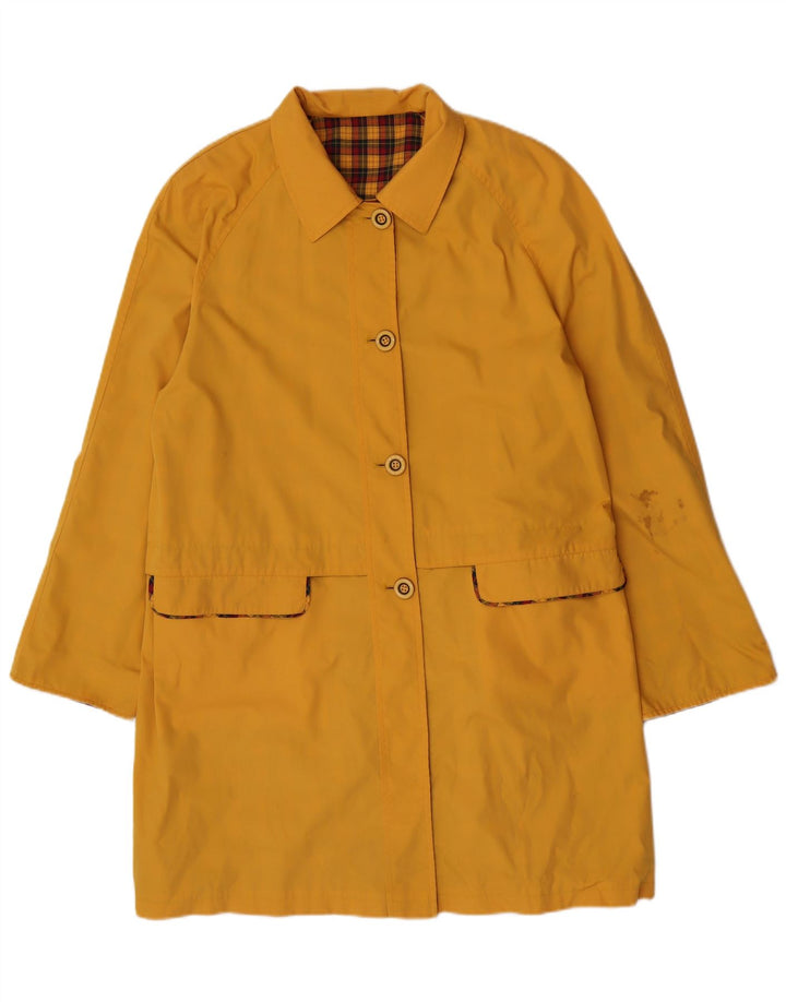NINO Pardessus Réversible Femme IT 46 Large Jaune Polyester
