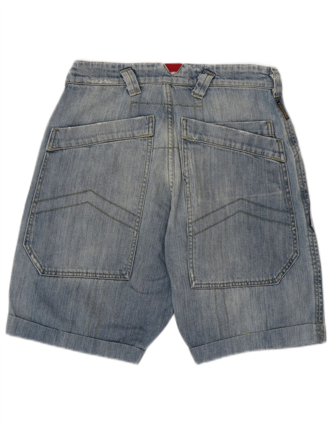 ARMANI Short en Jean W30 Bleu Moyen Homme en Coton
