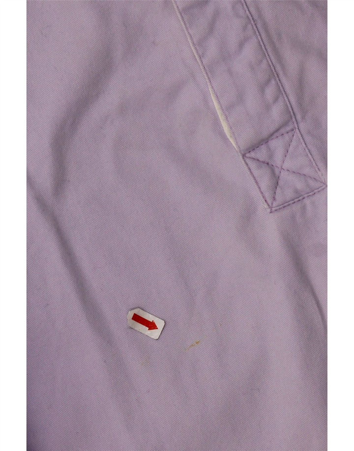 CREW CLOTHING Chemise pull homme petit coton violet