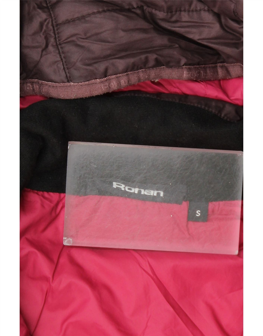 ROHAN Manteau rembourré à capuche pour femme UK 10 Petit Violet Polyester