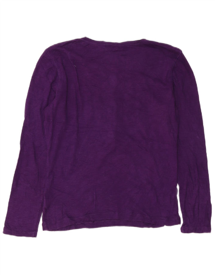 Chaps Haut à manches longues pour femme UK 44 Coton Violet Moyen