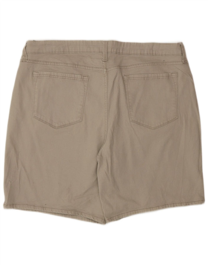 Lee Short décontracté taille moyenne Riders pour femme W38 2XL Beige