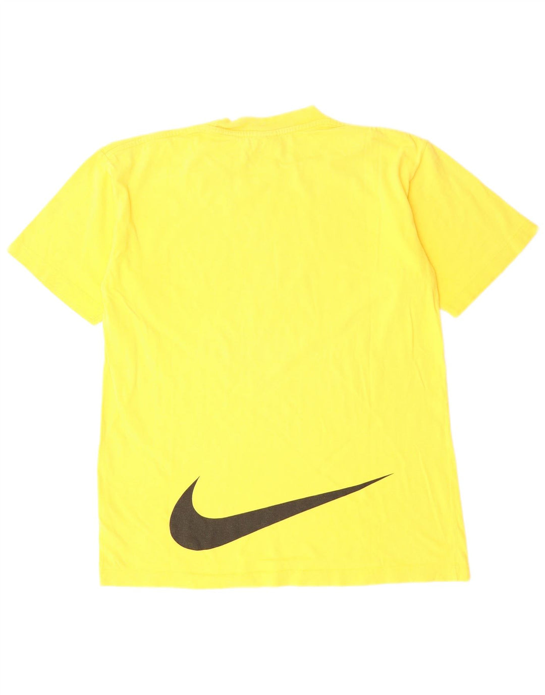 NIKE Haut T-Shirt Graphique Garçon 13-14 ans XL Jaune Coton