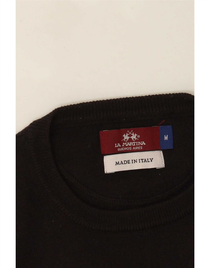 La Martina Pull Col Rond Buenos Aires Homme Bleu Marine Moyen