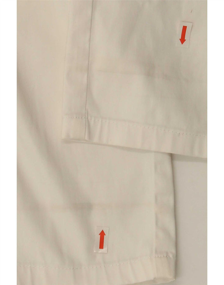 Zara Pantalon décontracté slim pour homme EU 40 Medium W31 L29 Blanc