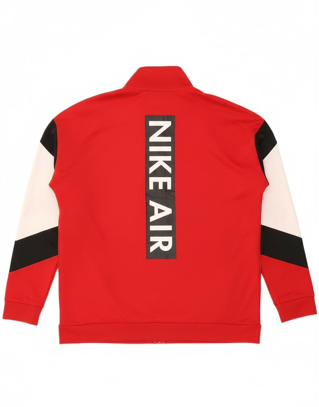 Nike Hommes Air Survêtement Top Veste Large Rouge Colorblock Polyester